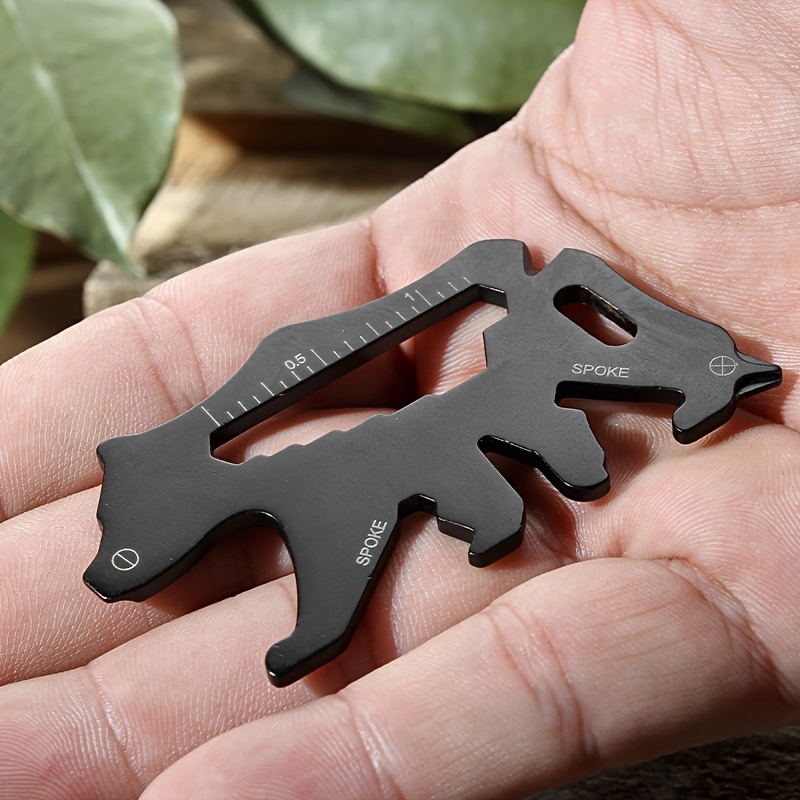 1pc Multifonction Porte-clés Outil, Multitool Comprend Ouvre