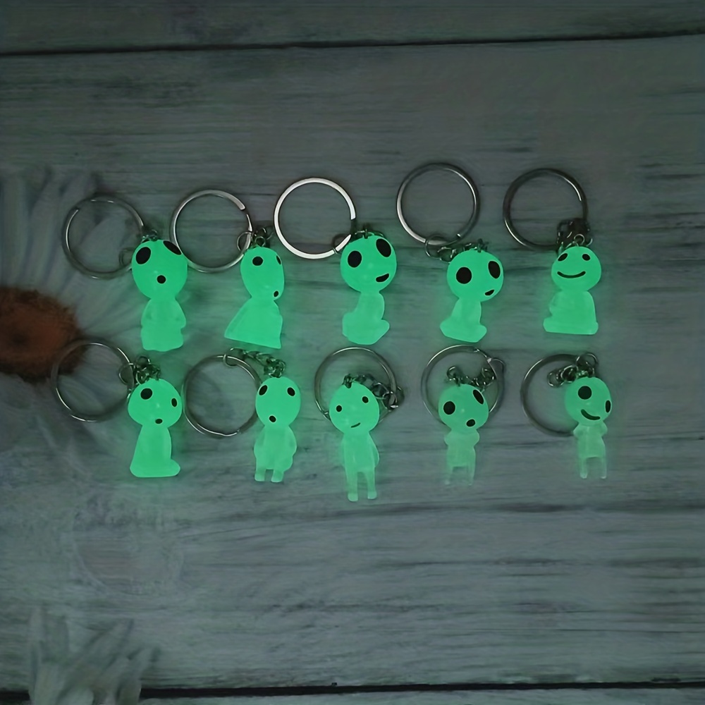 Luminous Jelly Beads Car Key Chain Creative Car Keychain Car - Temu