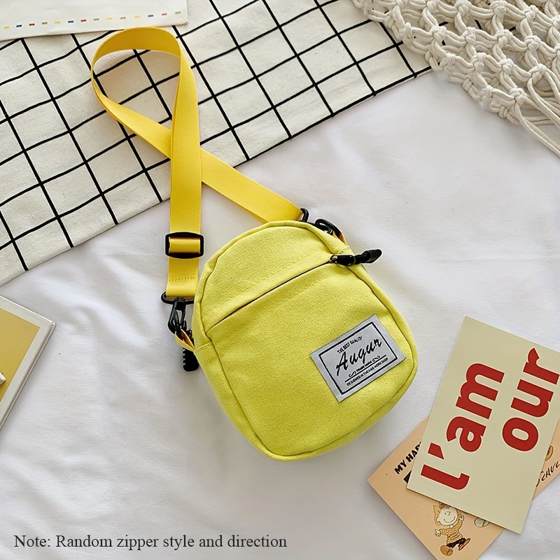 Women's Small Canvas Crossbody Bag