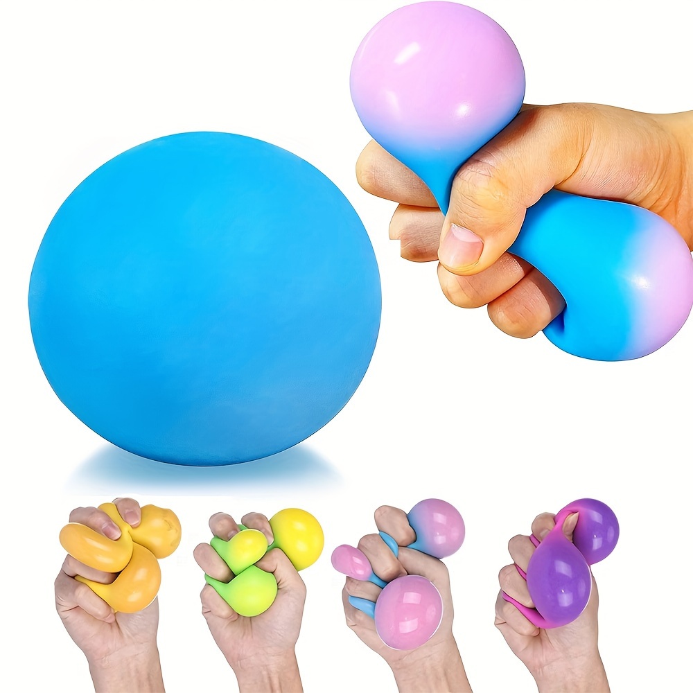2pcs Stress Reliever Ball Mochi Breast Boob Squishy Focus Squeeze Toy Fun  Adult toys