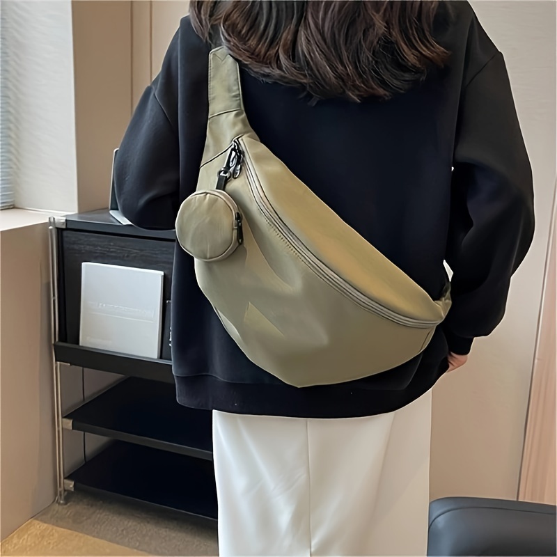 Riñonera Moda Mujer Bolsa Pecho Deportes Aire Libre Bolso - Temu