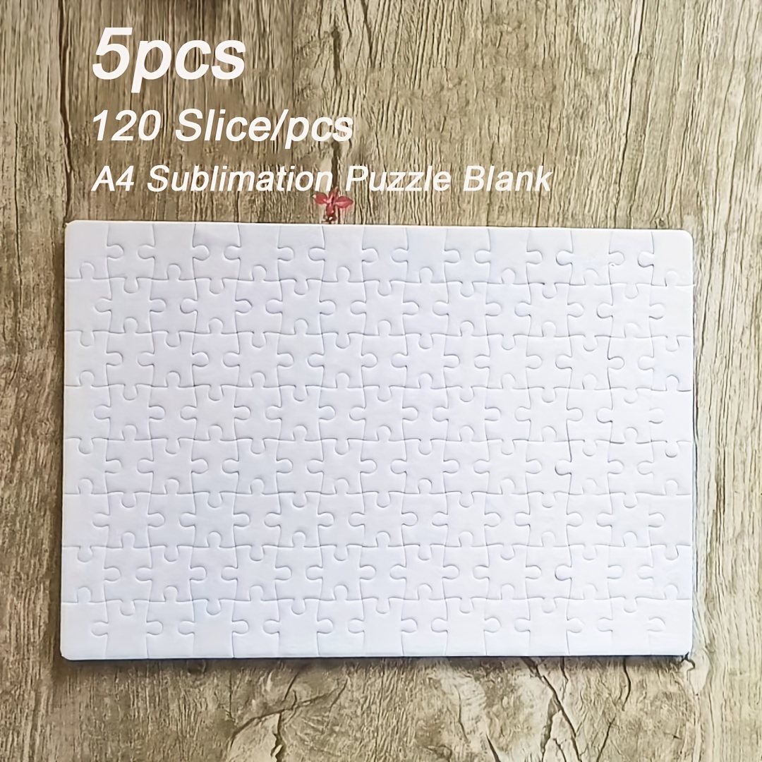 Sublimation Blanks Puzzles White A4 Jigsaw Puzzle - Temu