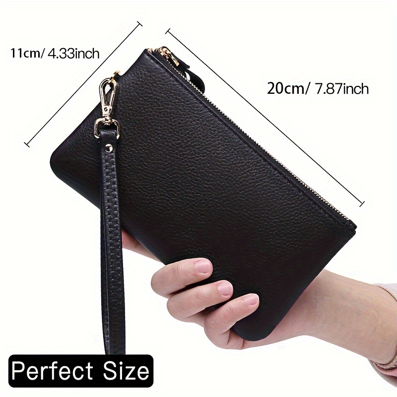 Sendefn Women s Wristlet Clutch Bag Rfid Blocking Card Temu