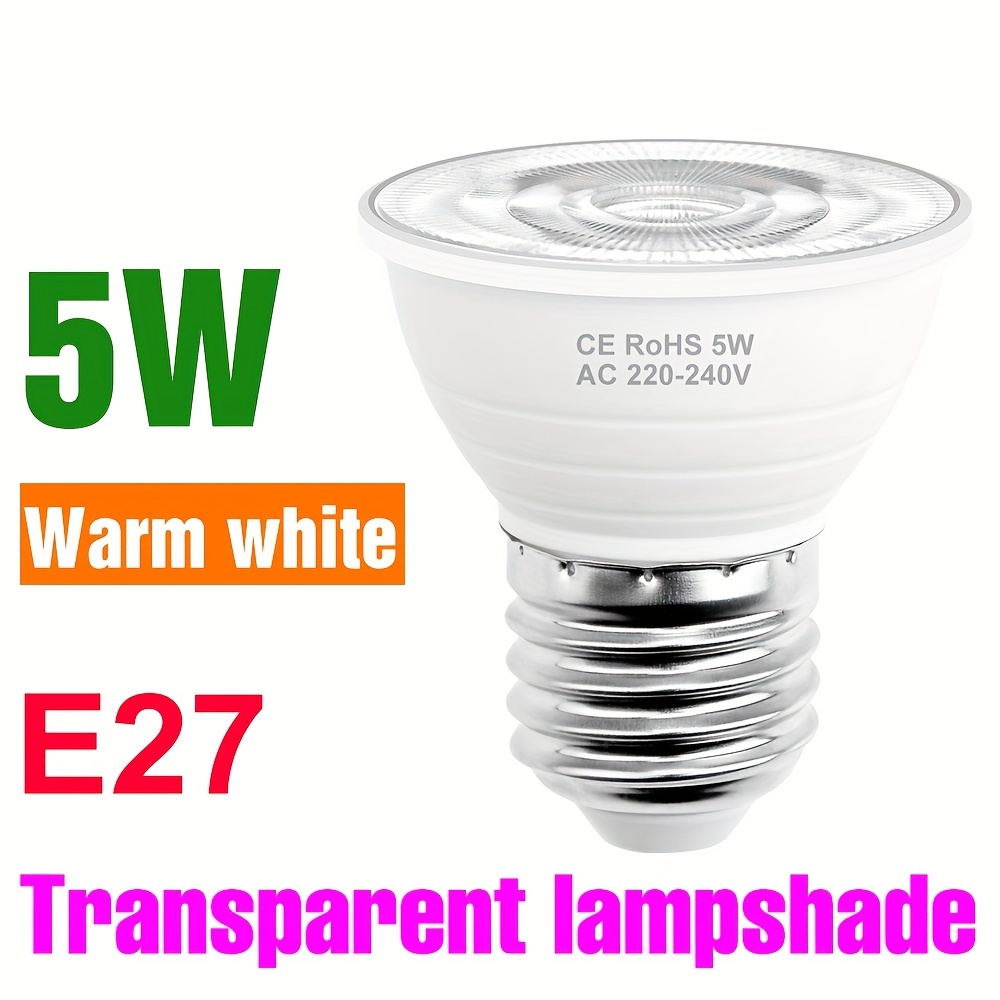 GU10 LED Corn Bulb Spotlight Warm White 3000K Daylight 6500K