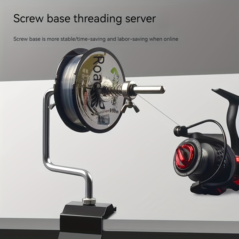Portable Fishing Reel Spooler Reel Spooling Machine Fishing - Temu