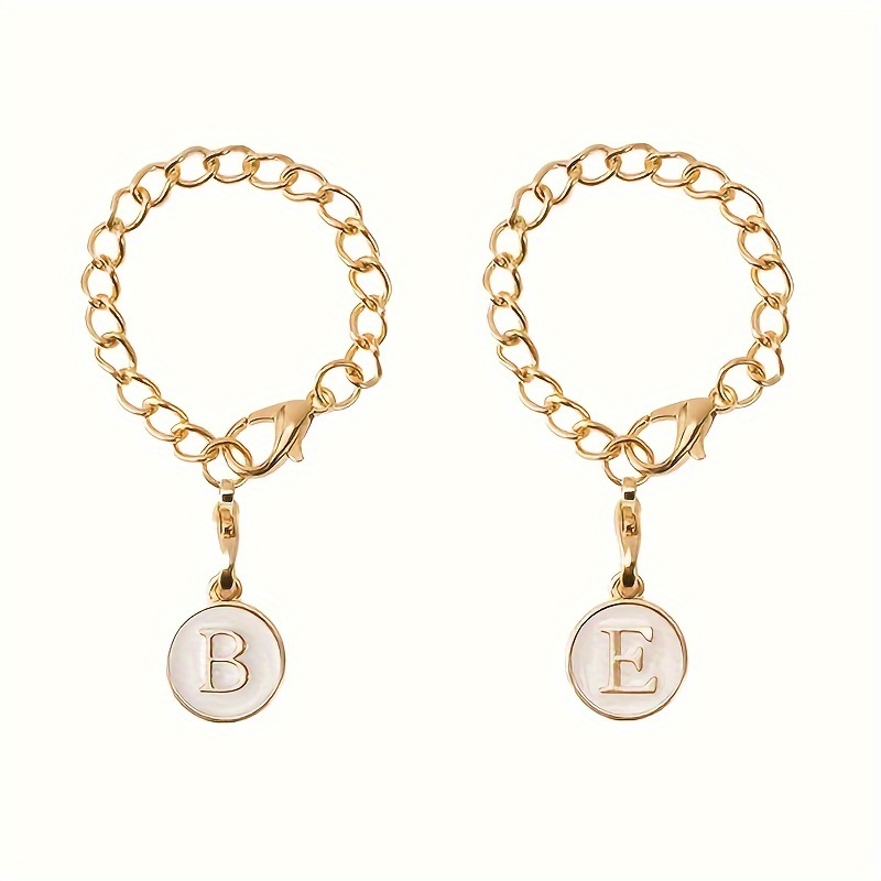 2PCS Letter Charms Accessories for Stanley Cup with Handle, Name ID Letter  Charm