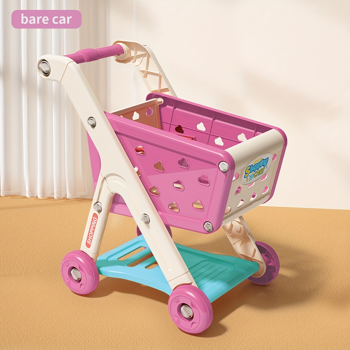 Mini panier d'achat Enfants Jouets Simulation Supermarché Chariots