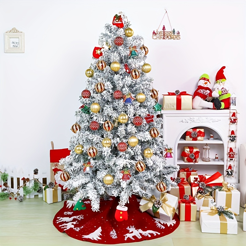 Christmas Decorations Clearance! Christmas Tree Decorations Pendant 24PCS  Christmas Ball Ornaments Party Supplies Tree Hanging Plastic Ball for Home  Yard Indoor Outdoor (3CM/1.18in) Purple 