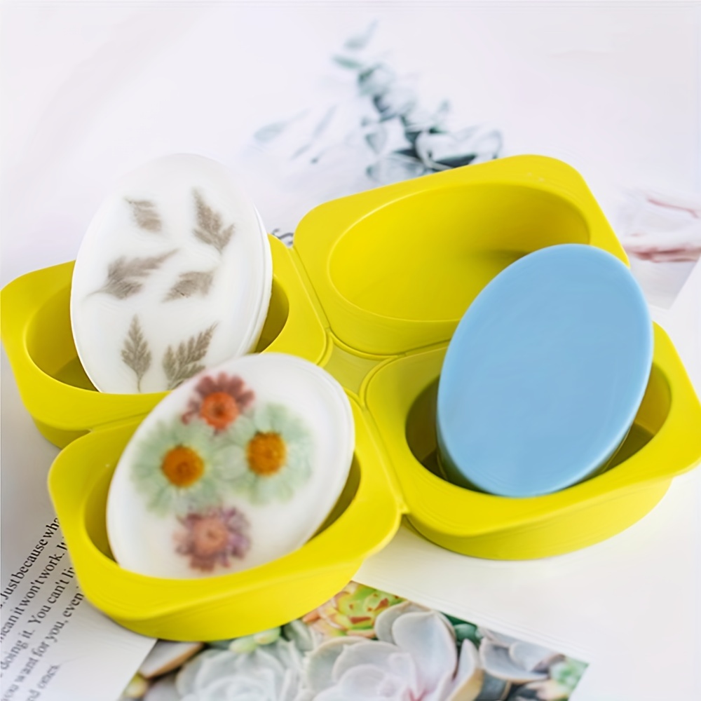 Oval Silicone Handmade Soap Mold 6 Cavity Classical Silicone - Temu