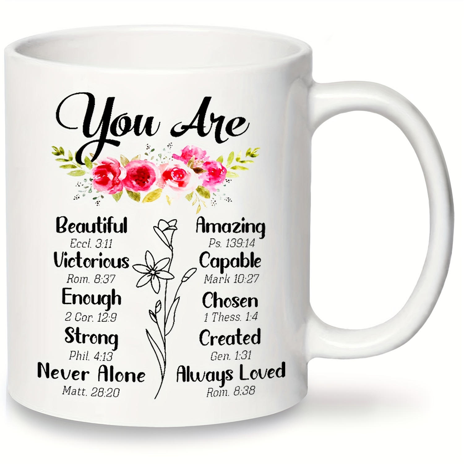 Inspirational Quotes White Coffee Mug Gifts For Women Unique - Temu