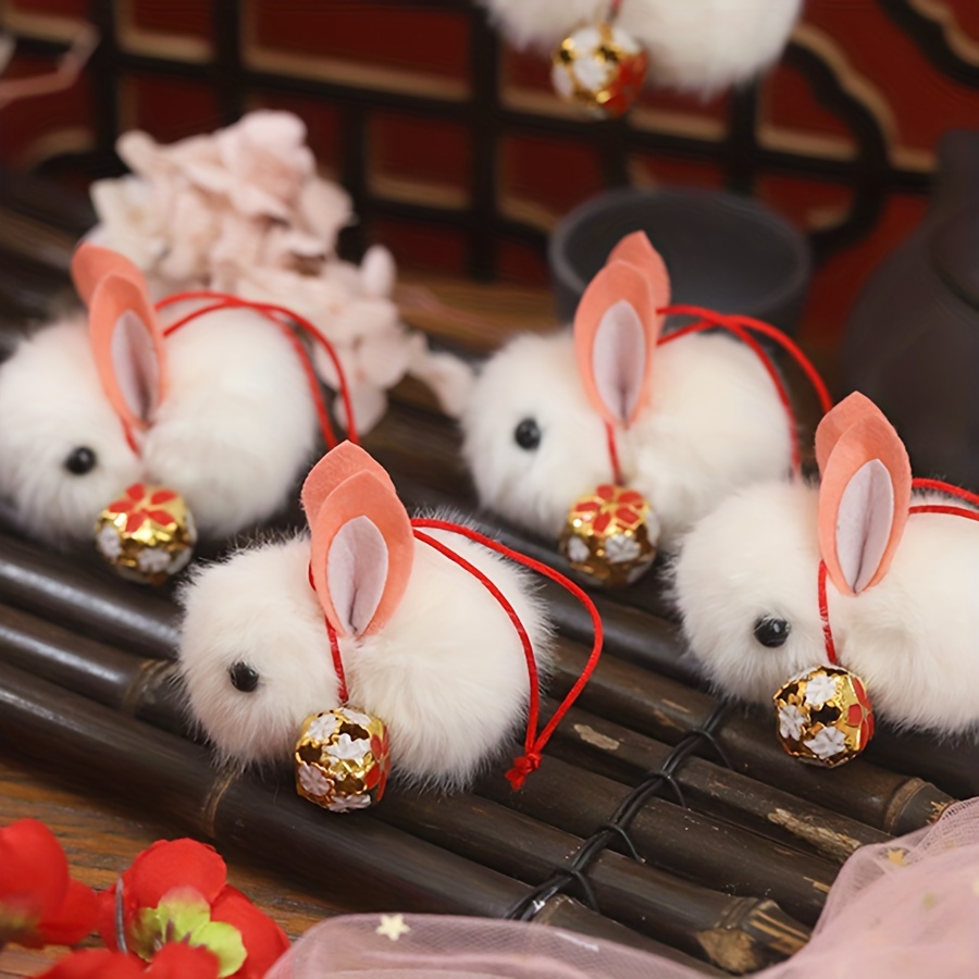 Cute Rabbit Plush Bag Charm