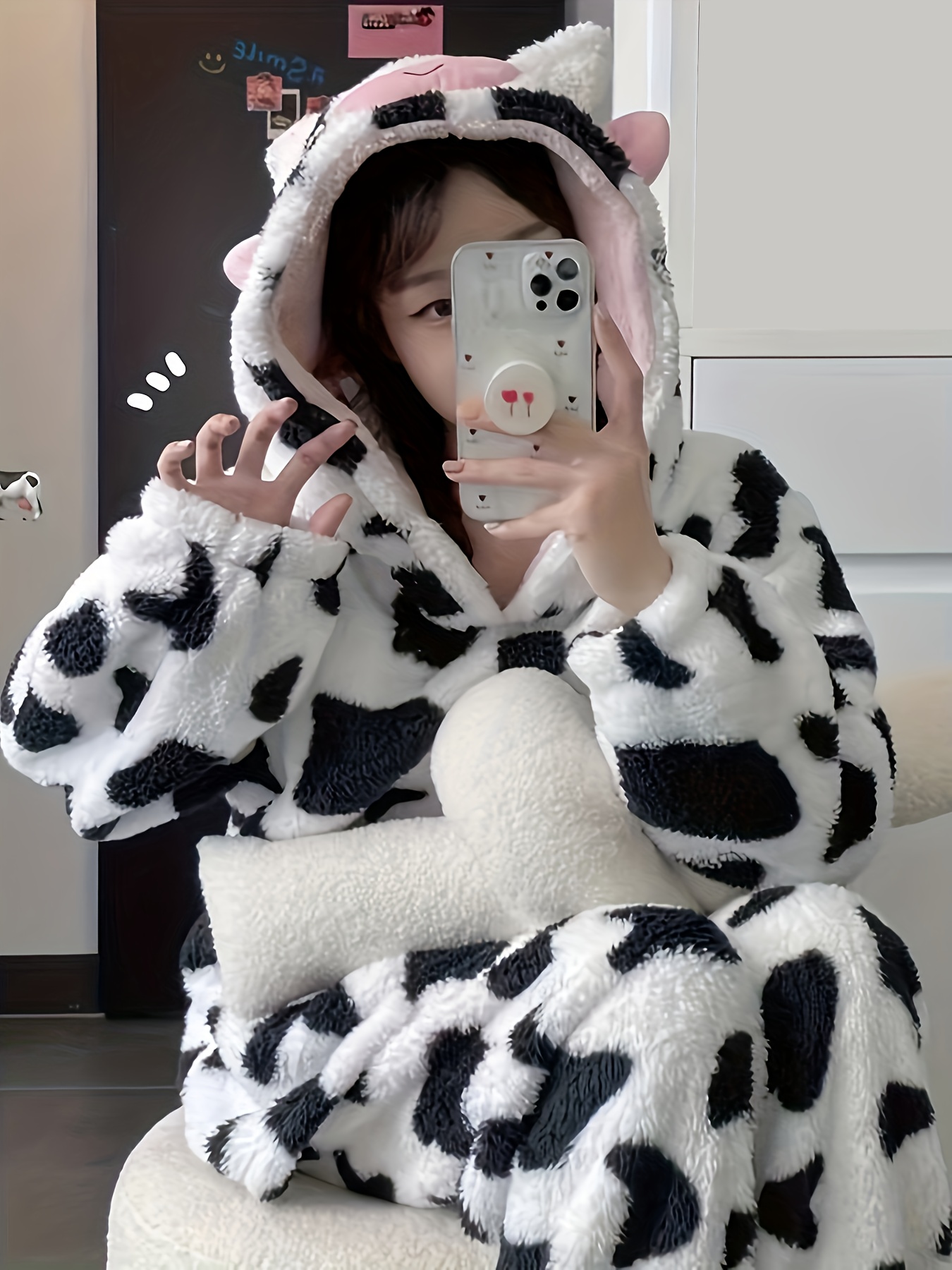 Fuzzy Panda Lingerie Set - Kawaii Fashion Shop