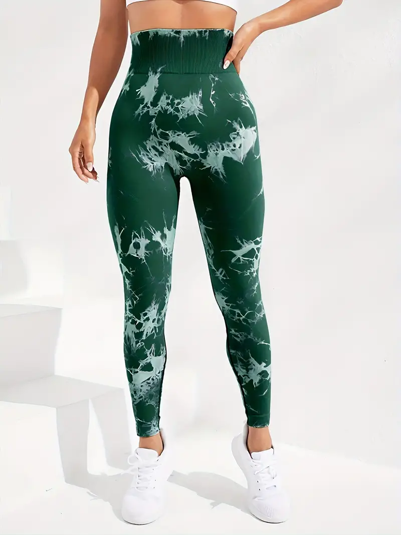 Printed Yoga Pants Women's Floral Tummy Control Butt Lift Yoga Pants Sports  Fitness Leggings - The Little Connection