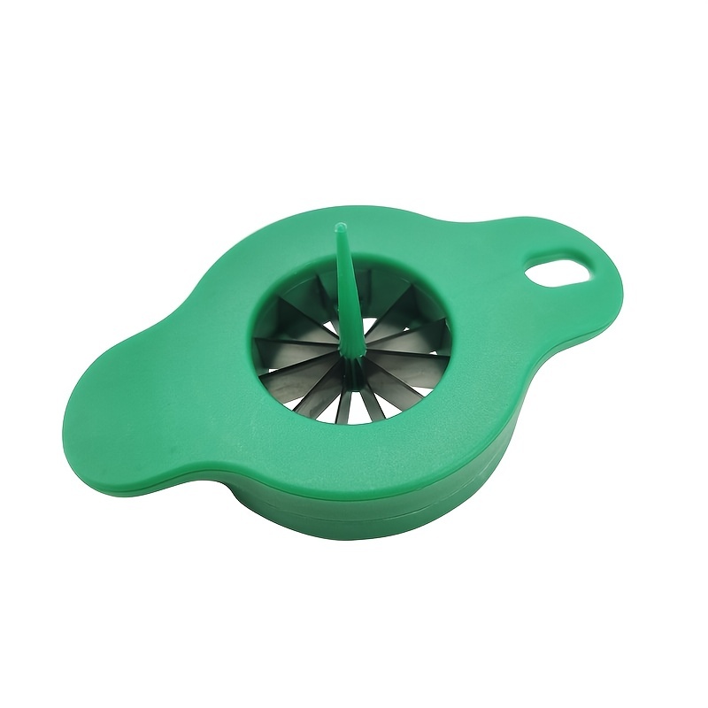 PCTC Onion Cutter Green Onion Shredder Slicer Stainless Steel Onion Cutter  Graters Shred Silk Knife Vegetable Chopper Slicer, Kitchen Tools(Green)