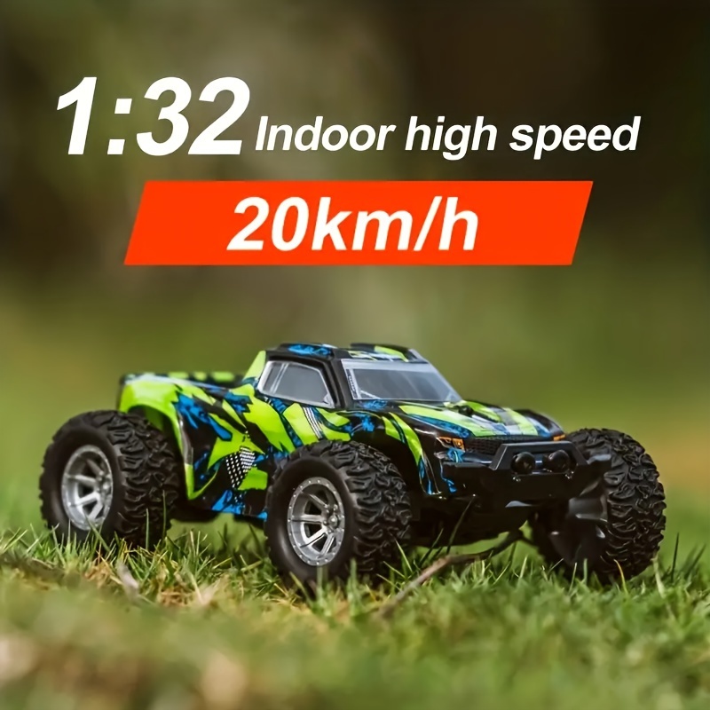 

1:32 Scale Remote Control Cars, Rc Cars Maximum Speed 20 Km/h, 2.4ghz High Speed All Terrain Off-road Electric Toy Car For Boys And Girls