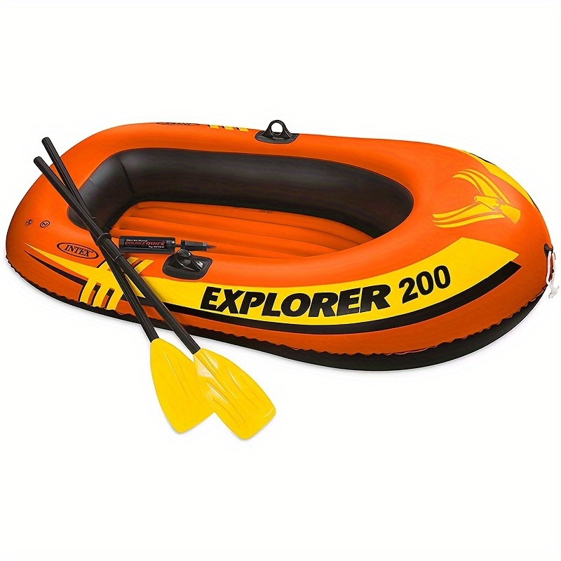 Inflatable Boat Fishing Float Tube Double Person Canoe - Temu