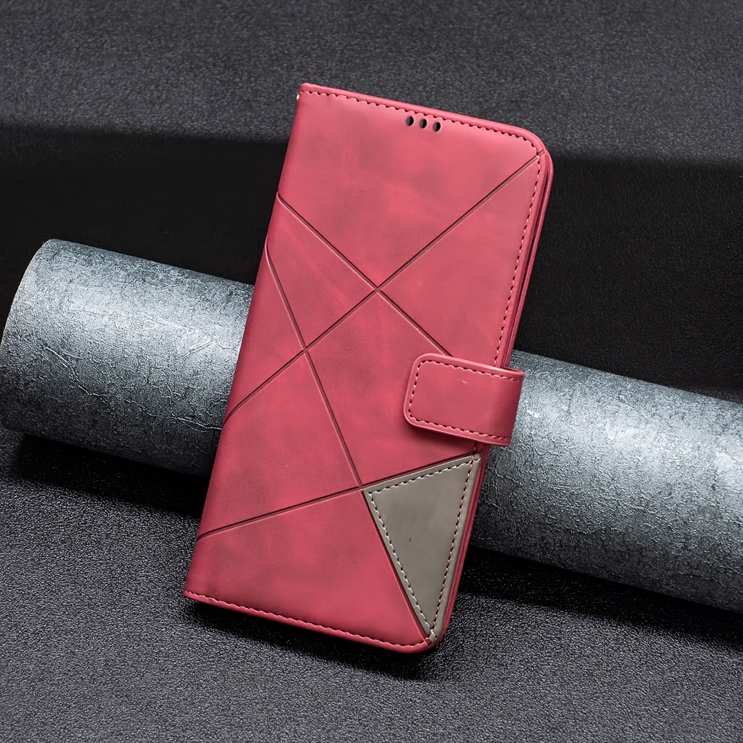 Funda Libro Roja con ranuras para tarjetas Xiaomi 12 Lite
