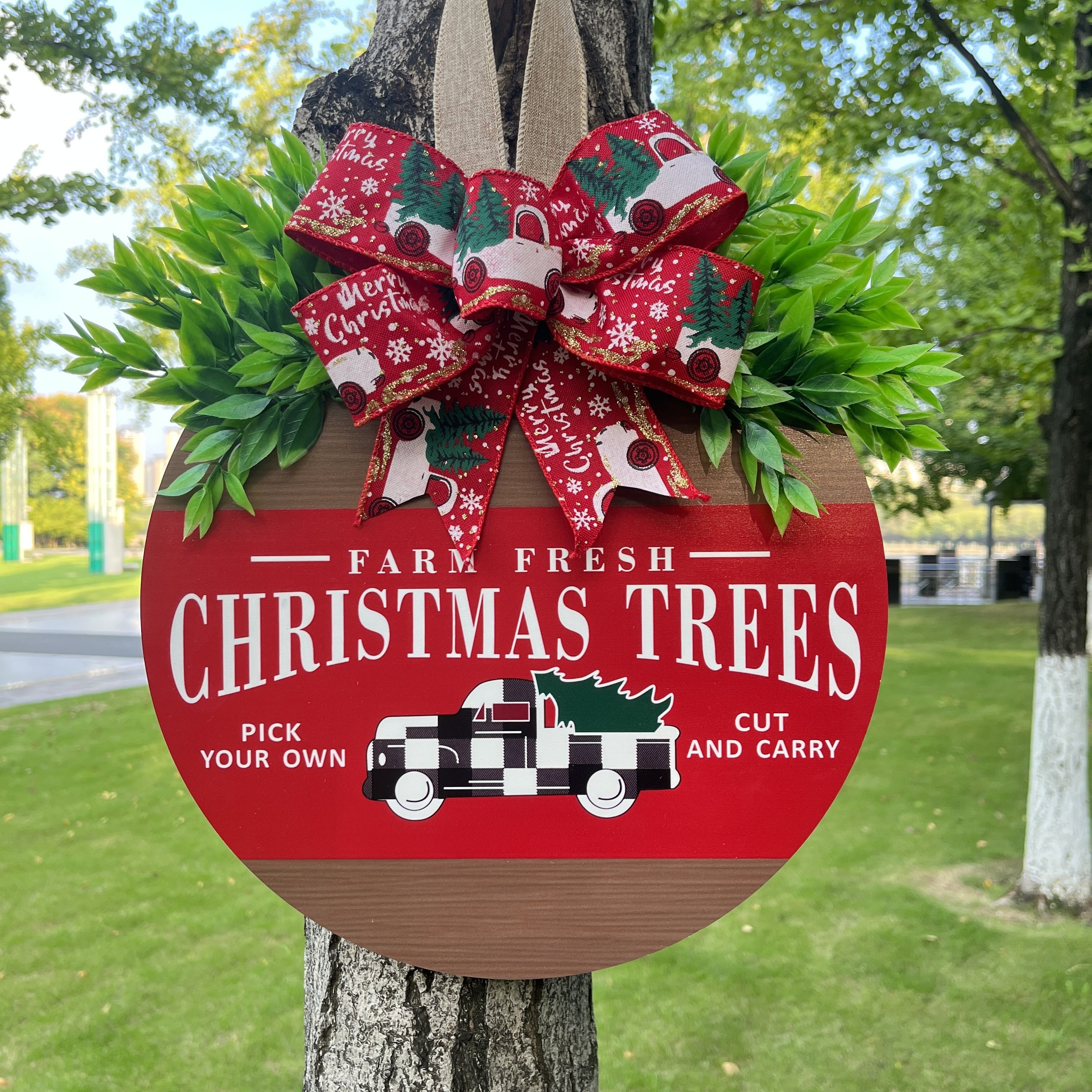 From Daughter To My Mom Round Wooden Sign Gift For Mom - Temu