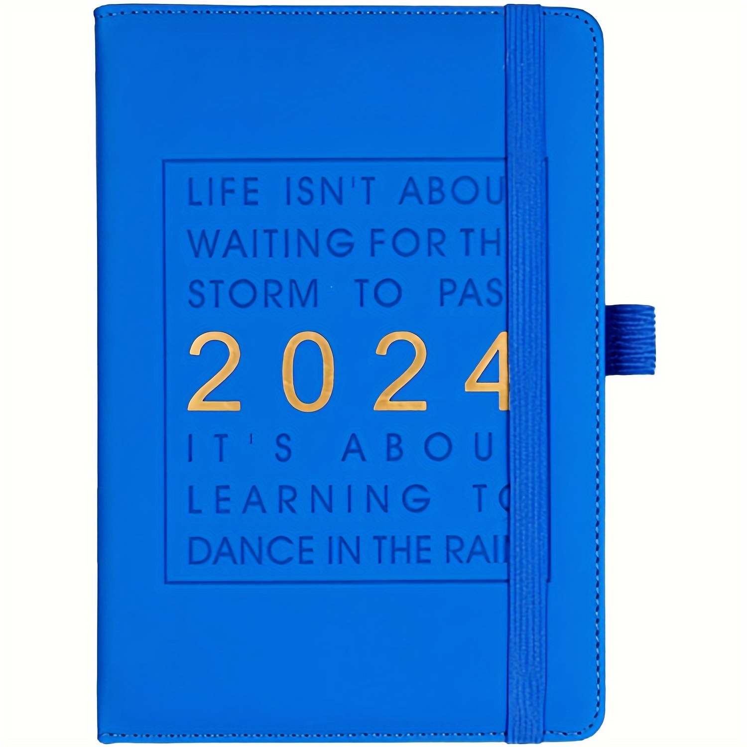 2024 Agenda Book English Version 365 Day Daily Plan Book Time Management  Record Notebook planner supplies school planner