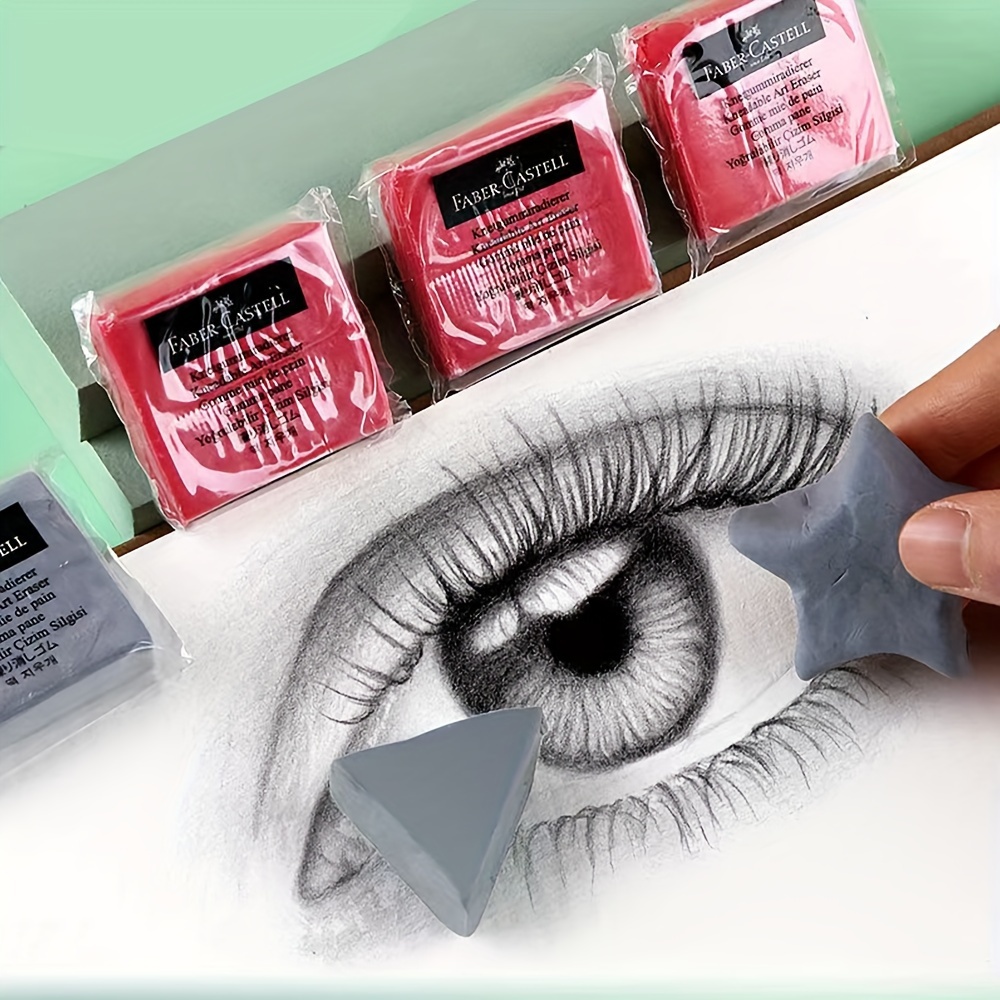 Faber-Castell Plasticity Rubber Soft Art Eraser Wipe highlight