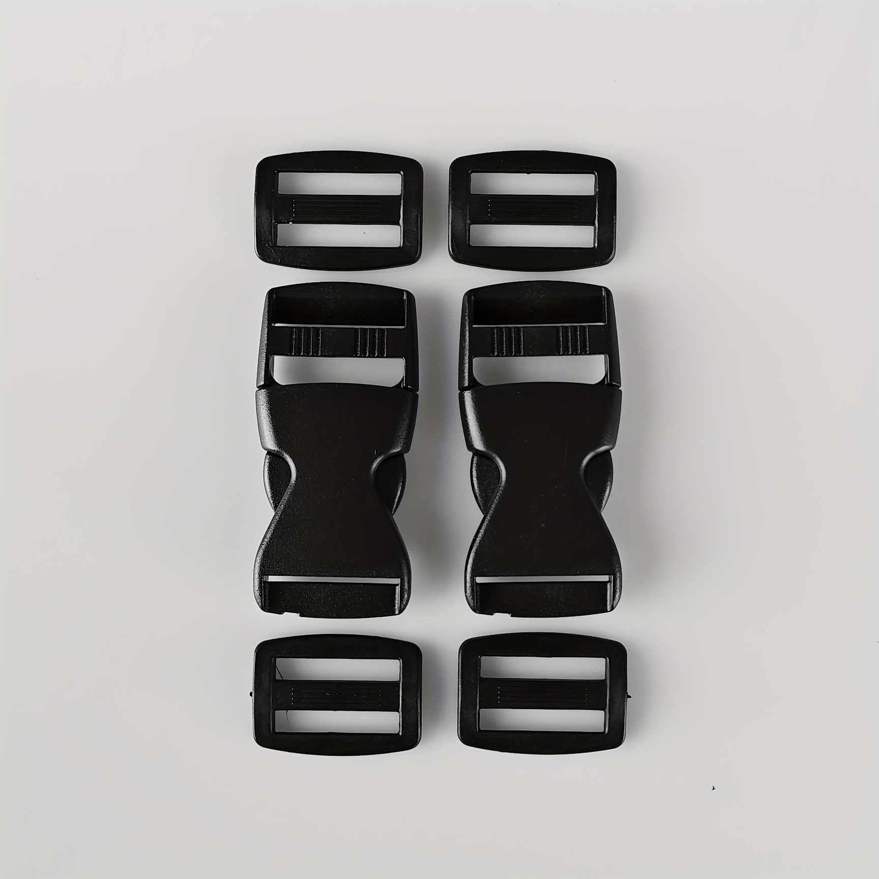 2 Inch YKK Flat Side Release Plastic Buckle (Pair)