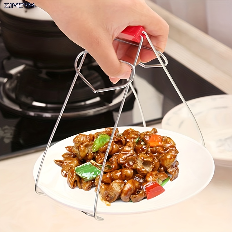 Stainless Steel Anti scalding Hot Bowl Dish Plate Gripper - Temu