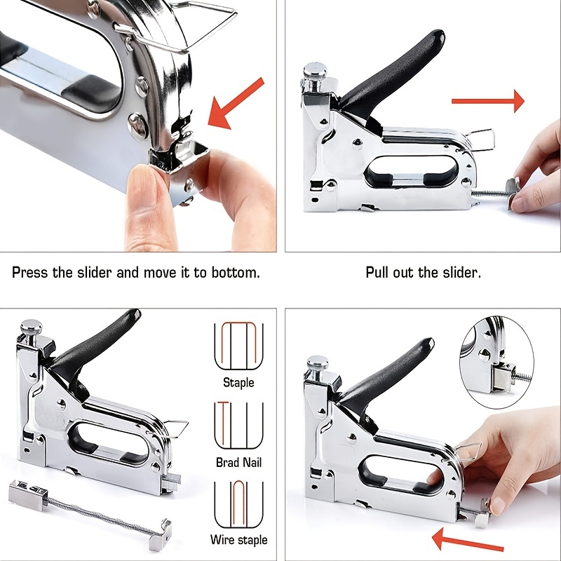 Heavy-Duty Staple Gun Tacker