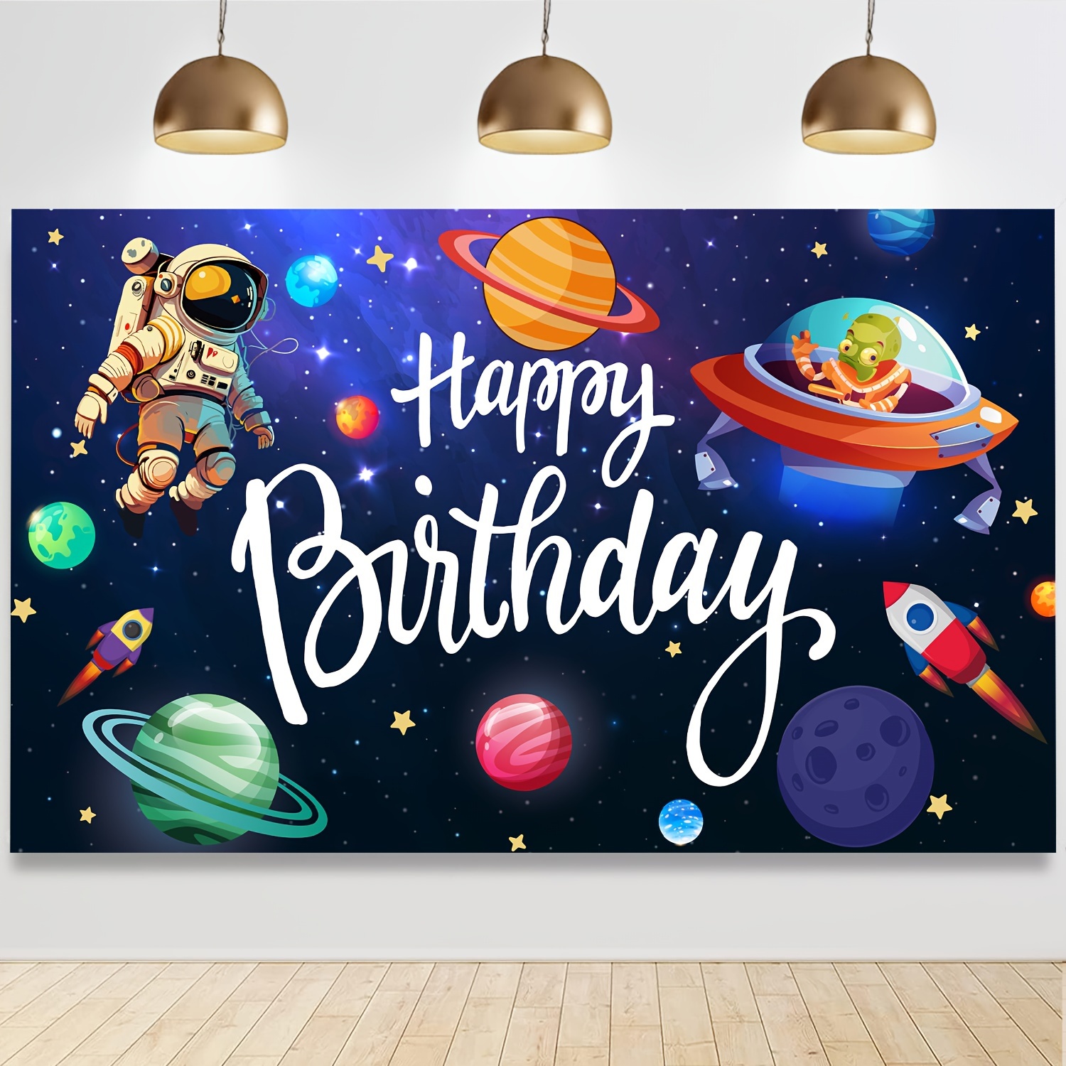 Avatar Backdrop Happy Birthday Banner Party Supplies Vinyl Poster 7*5ft