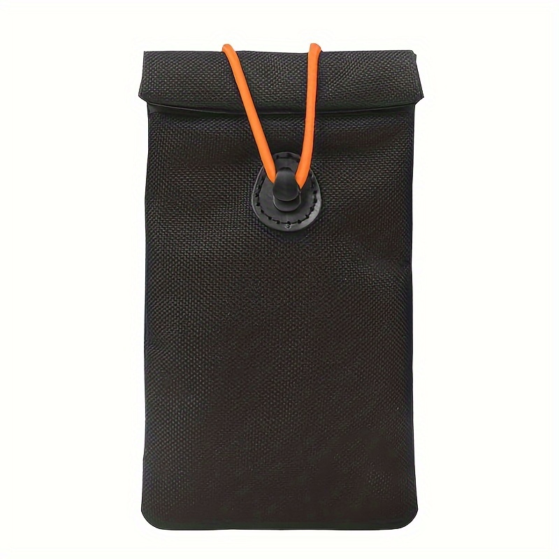 Faraday - Bolsa para llavero (paquete de 2, textura de fibra de carbono) +  bolsa Faraday (paquete de 2, PU)
