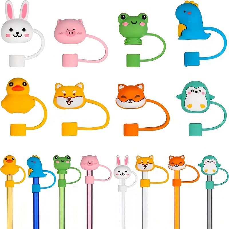 Animals Straws - Temu