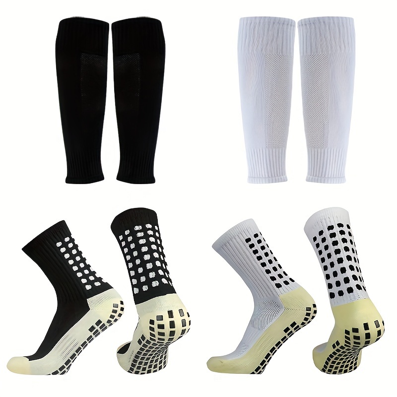 High Quality Soccer Socks (1/2/4 Pack) Anti Slip Grip Socks Multi-Sport  Compression Knee High Crew Socks - China Football Accessory and Soccer  Accessory price