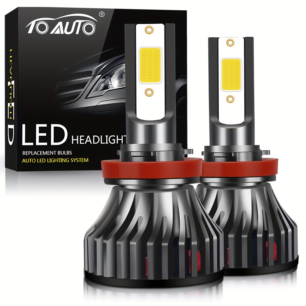 Roadsun H11 Led Canbus Headlights Projector H4 Led Bulbs H7 - Temu