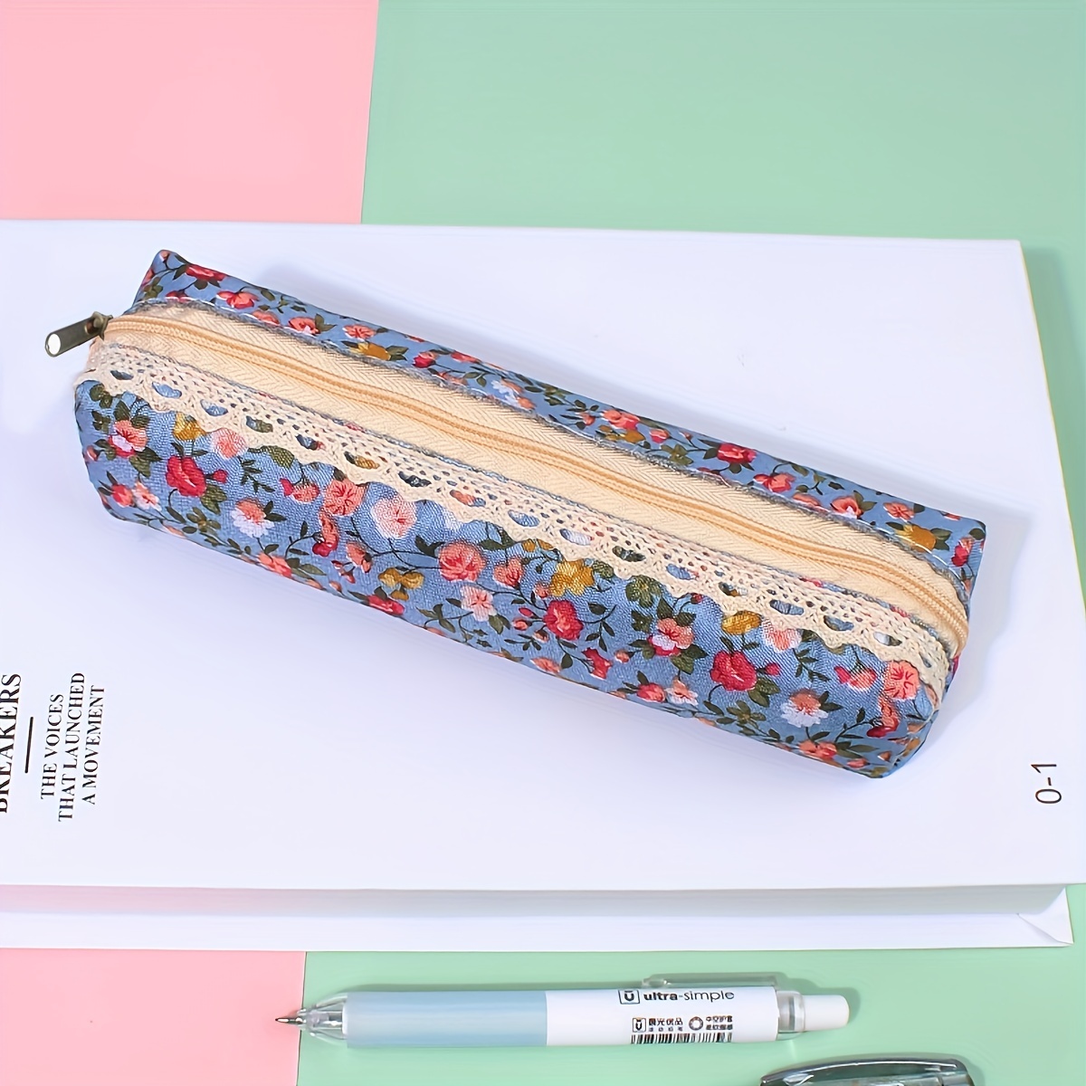 Folding Aesthetic Pencil Bag