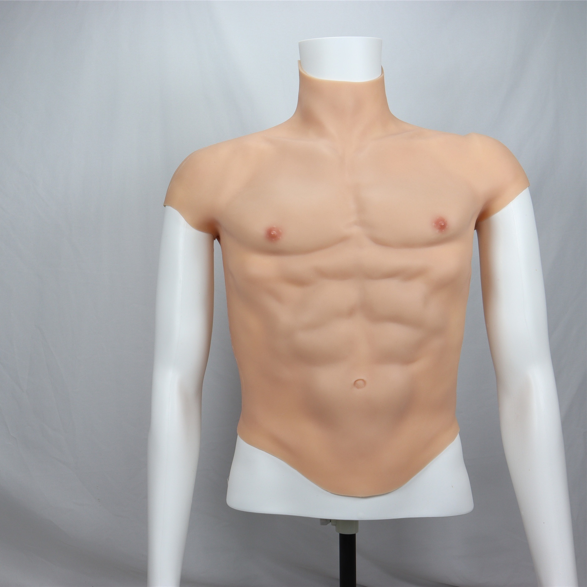 Realistic Silicone Stomach Muscles Cosplay 8 Pack Belly Macho Chest Mens  Artificial Simulation Muscle Skin Silicone Bodysuit - Toys & Games - Temu  Australia