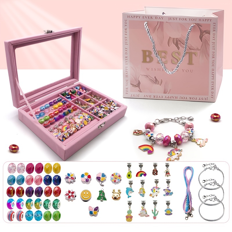 Charm Bracelet Making Kit Perfect Gifts Art Set And Jewelry - Temu  Philippines