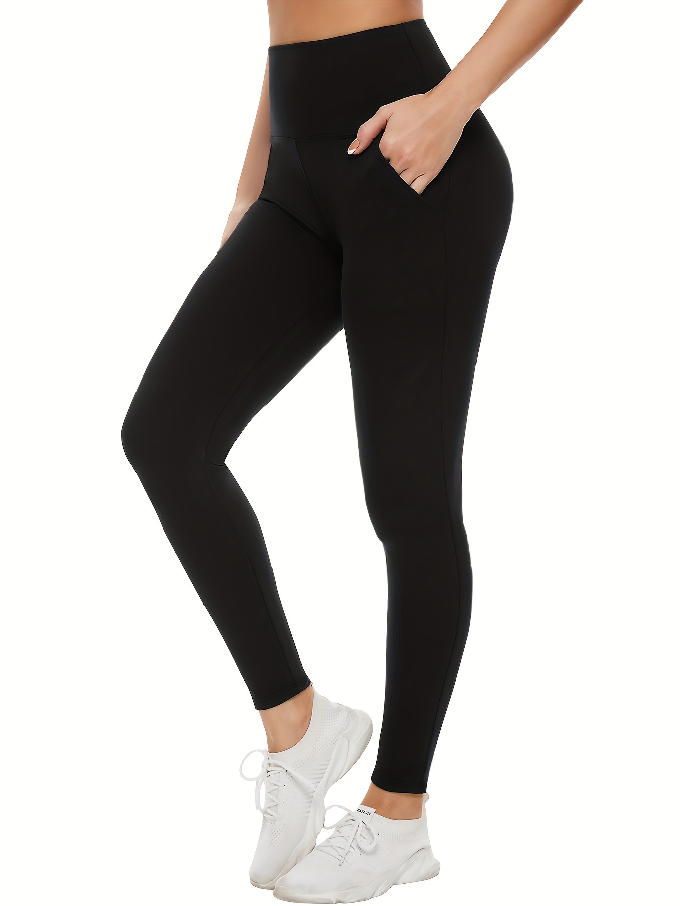Unified High Waisted Leggings | Black