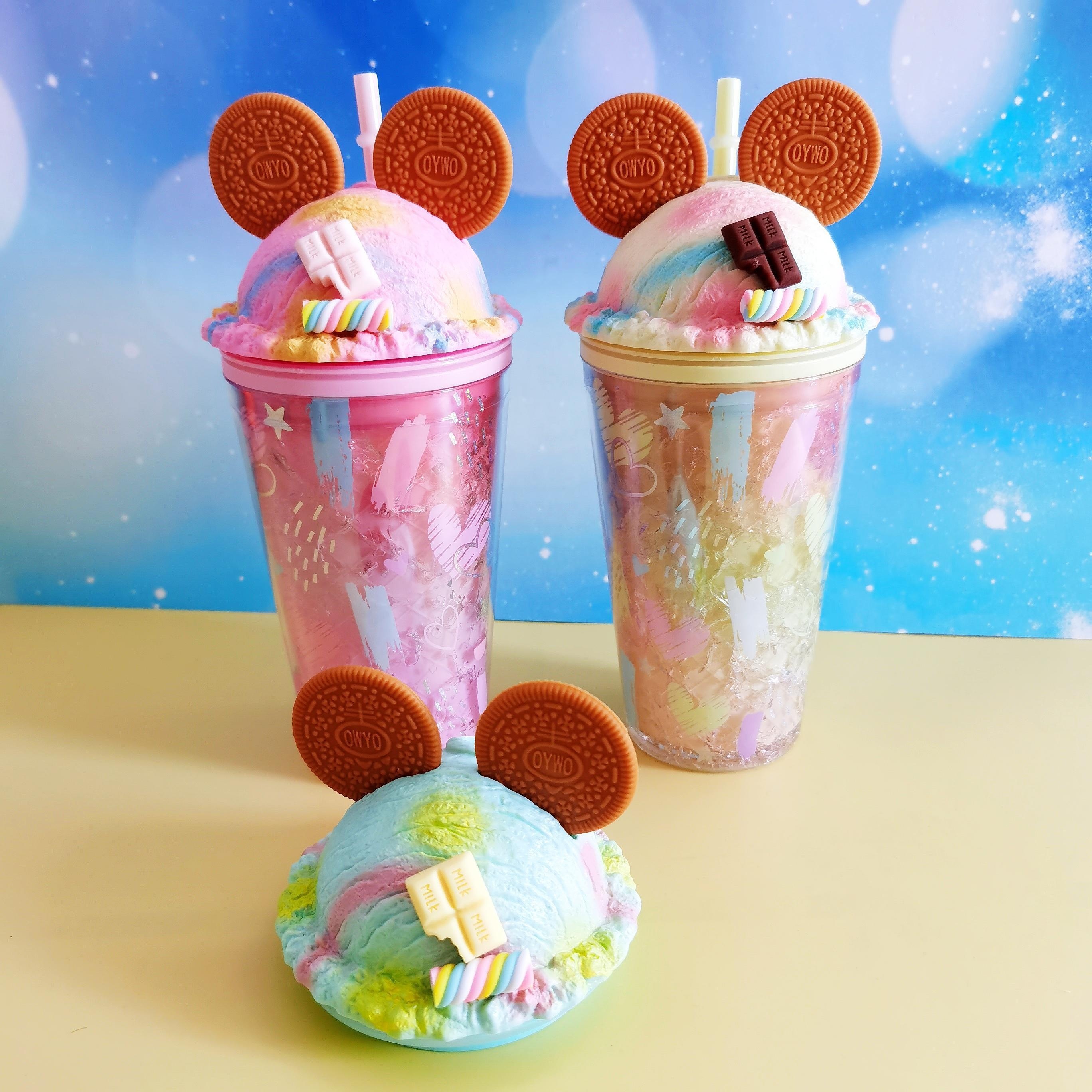 Disney Ice Cream Cups - Disney Treats - Mickey and Minnie 