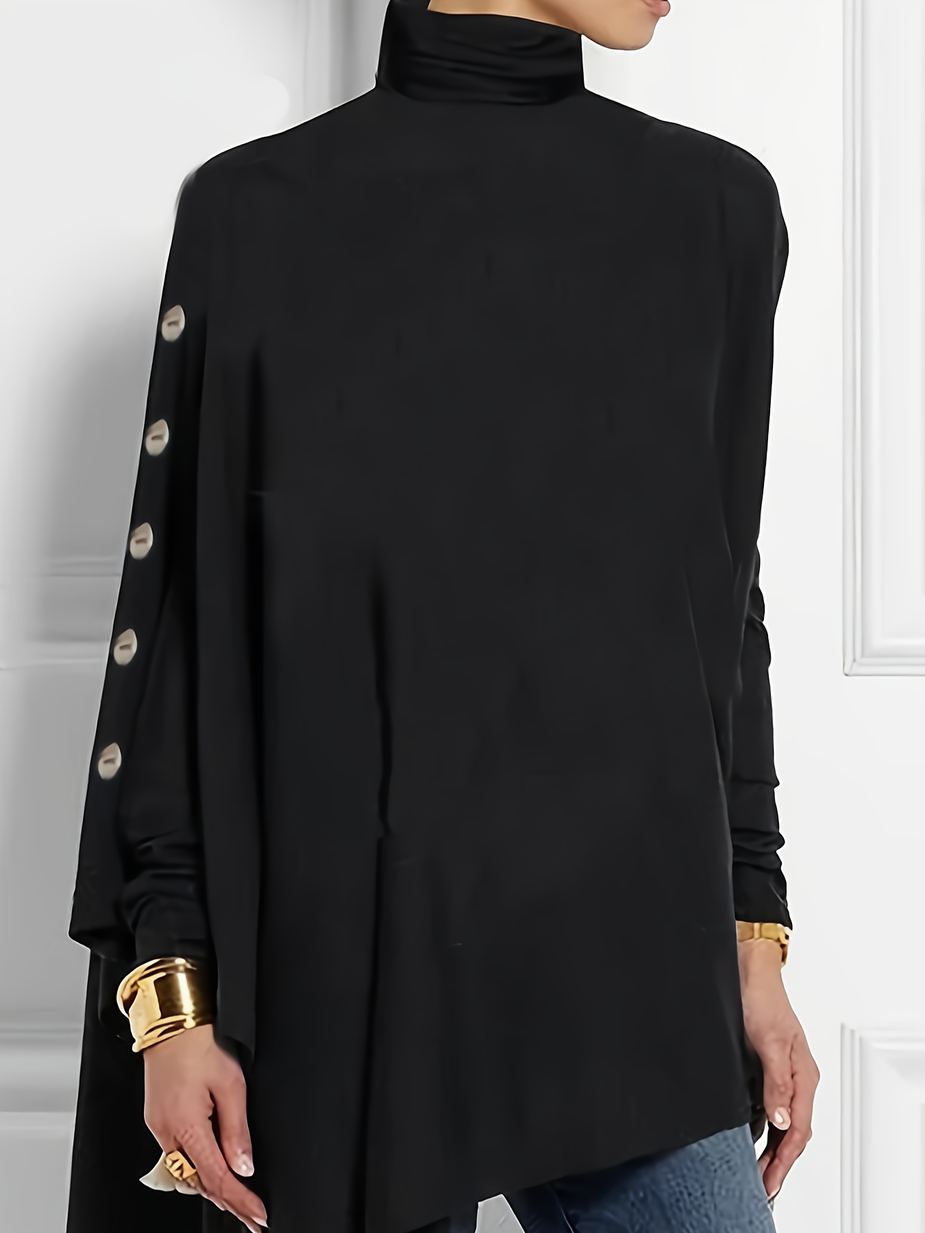 Women Tunic Tops With Sleeves - Temu Canada