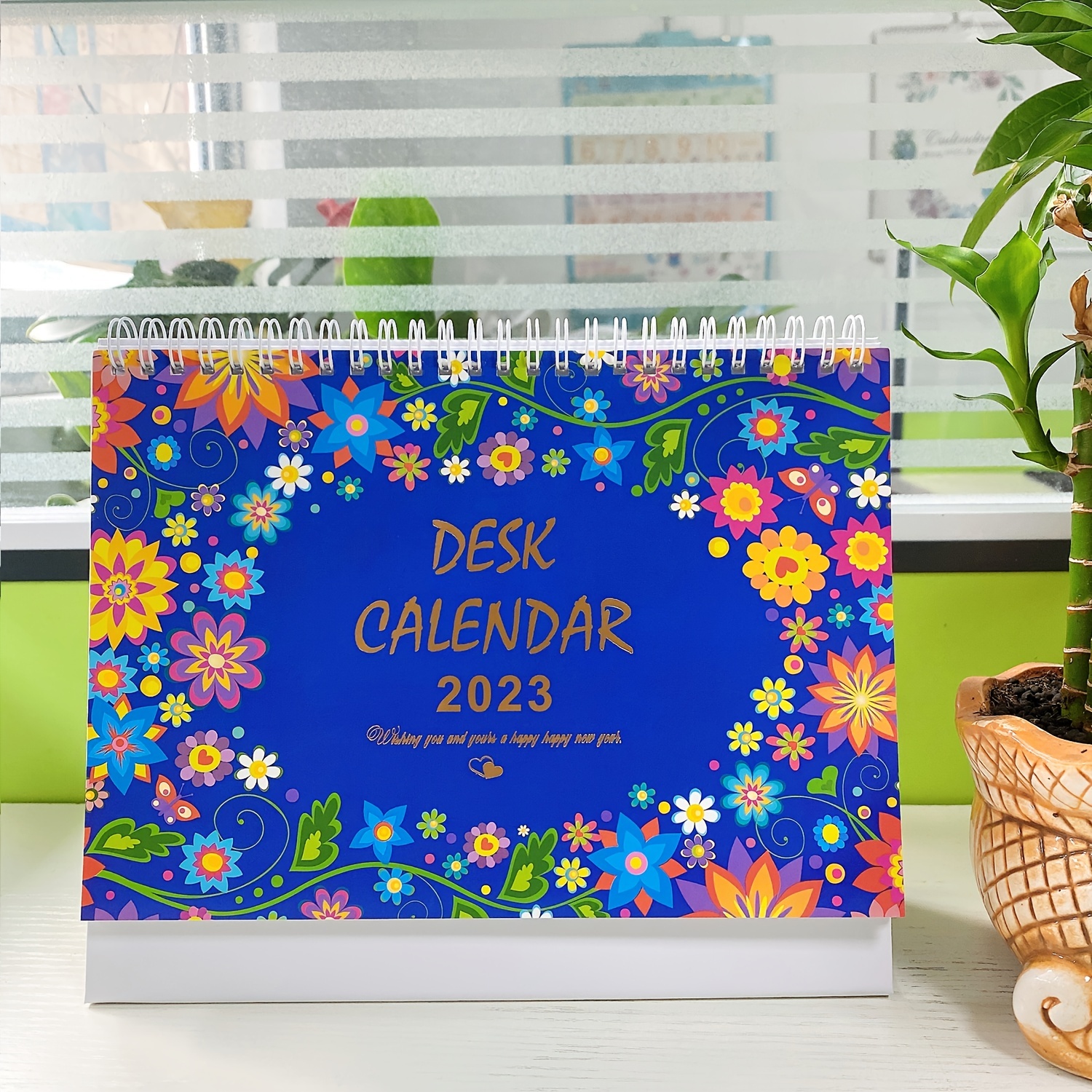 2023 Planner Small Desk Calendar(9*7.13)use Now To December