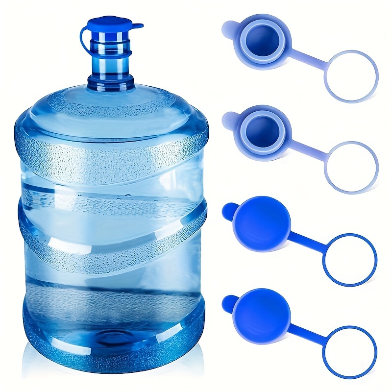 5/10pcs Reusable Anti-Splash Non-Spill Water Bottle Caps for 55mm 3/5  Gallon Jug