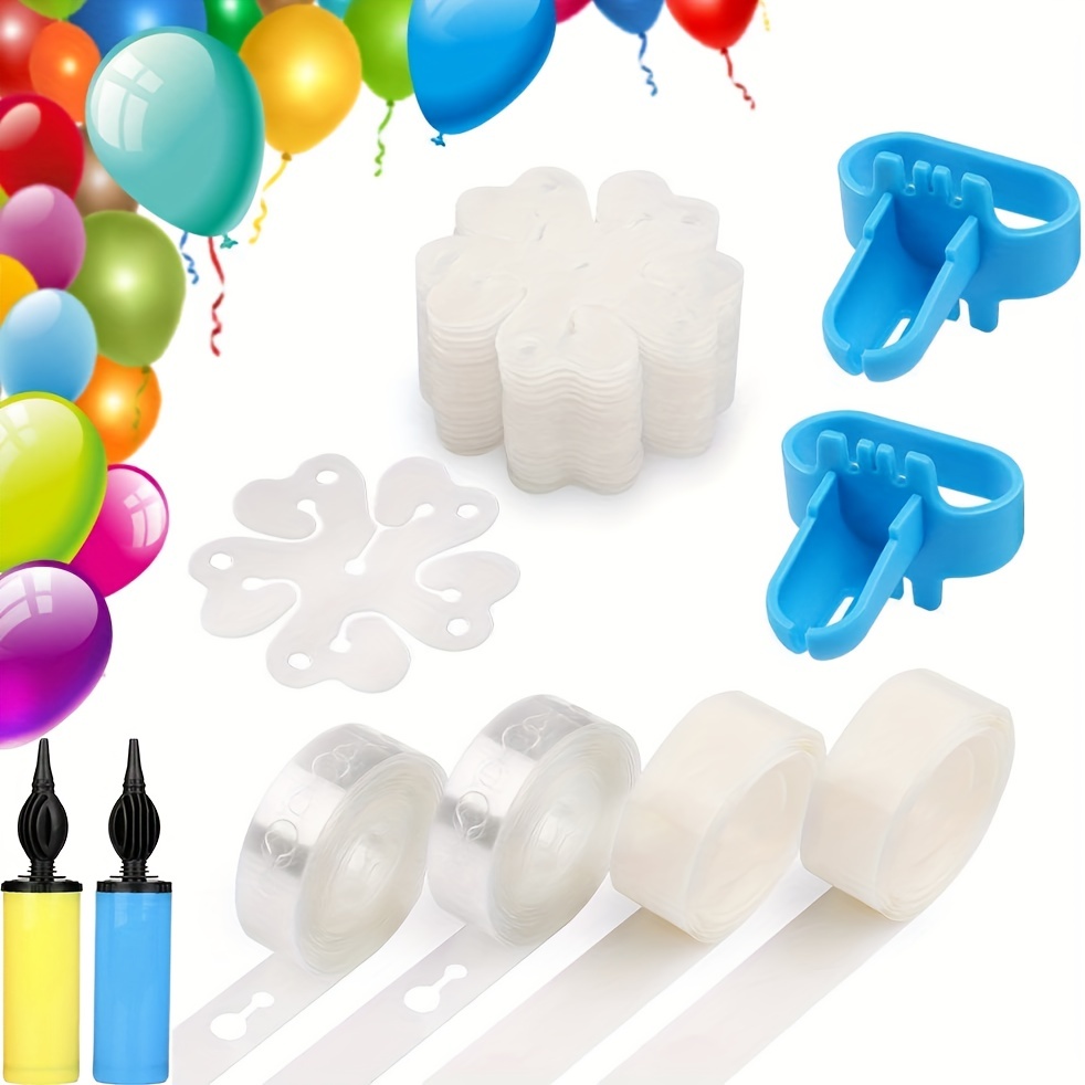 Balloon Arch Kit With 100 Balloons Tape Strips And Glue Dots - Temu