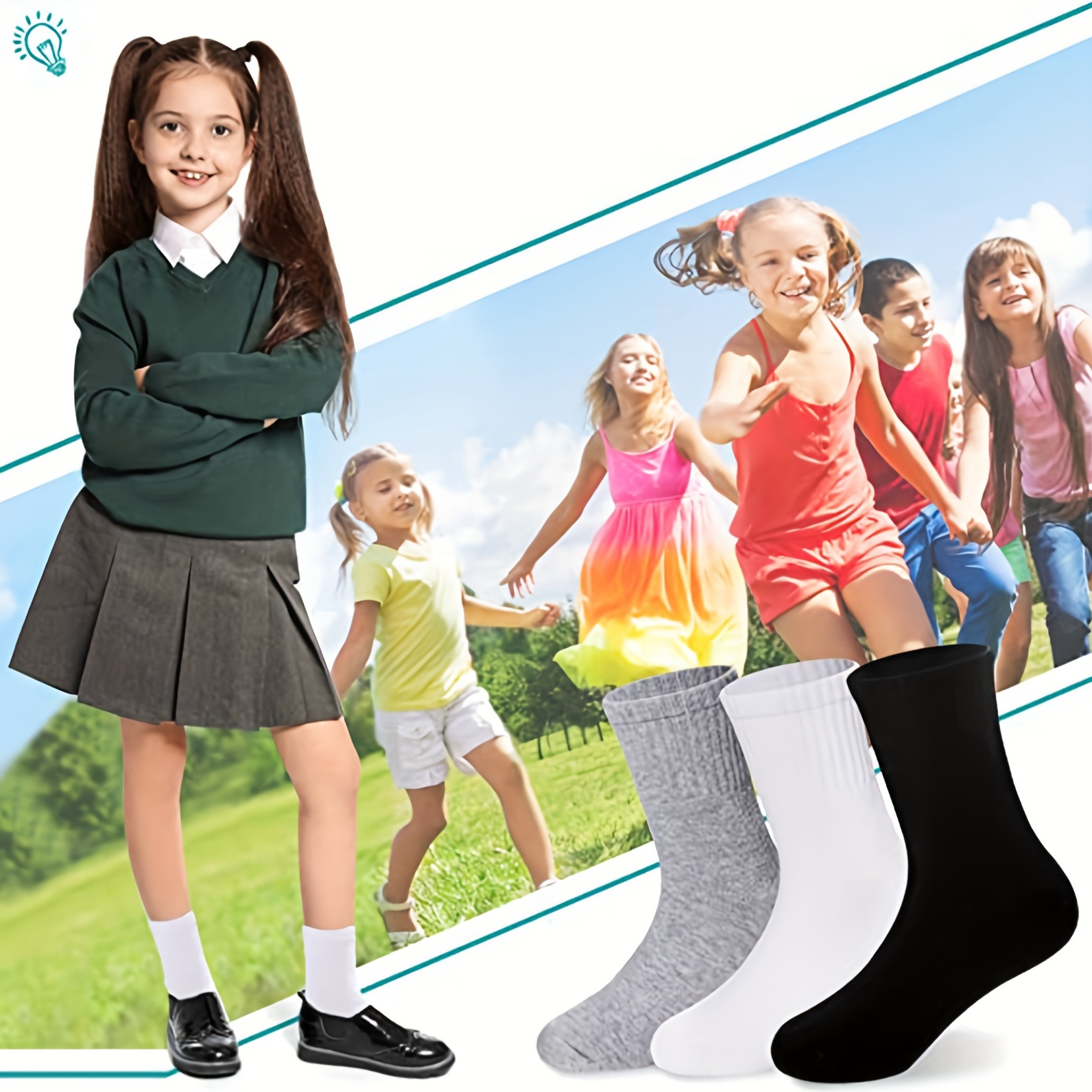 Girls Kids White Thin Velvet Super Elastic Dance Socks - Temu