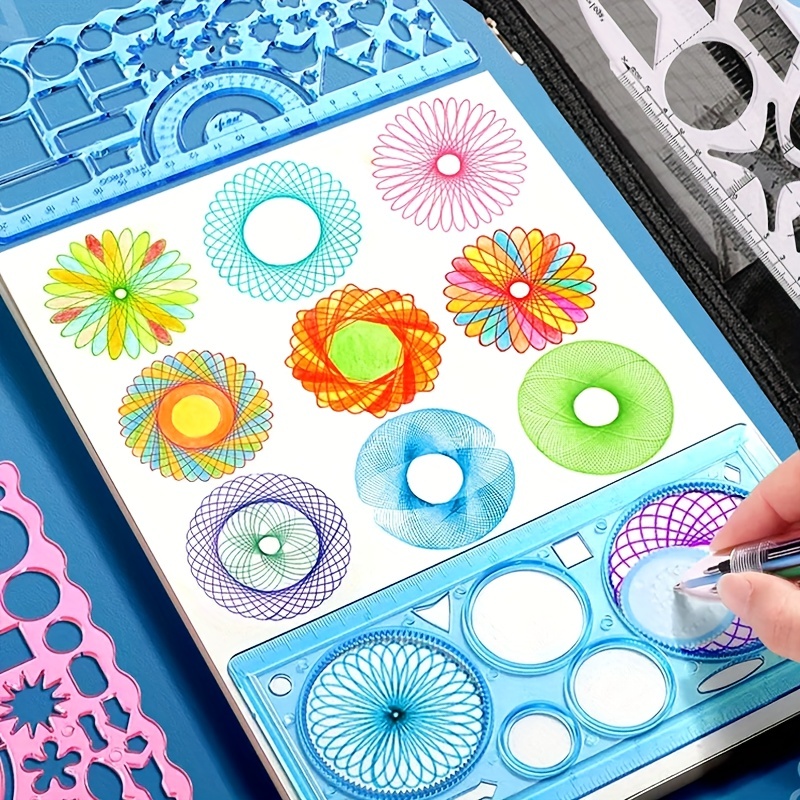 Unlock Creativity Multi functional Spirograph Geometric - Temu