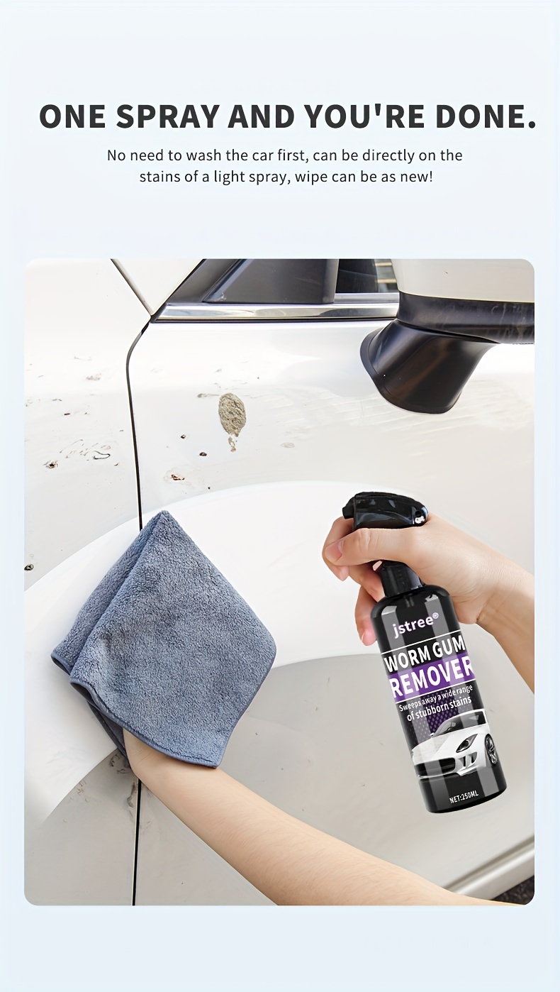 Car Bug Glue Remover For Car Cleaning - Temu