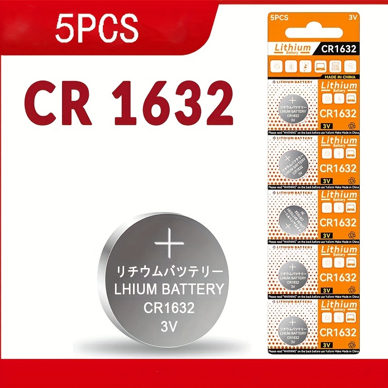 3V CR1632 Lithium Button Battery 3V CR 1632 DL1632 BR1632 LM1632