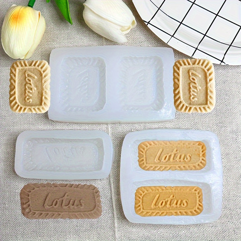 

Single And Double Connected Cookie Shaped Aromatherapy Handmade Soap Liquid Silicone Mold