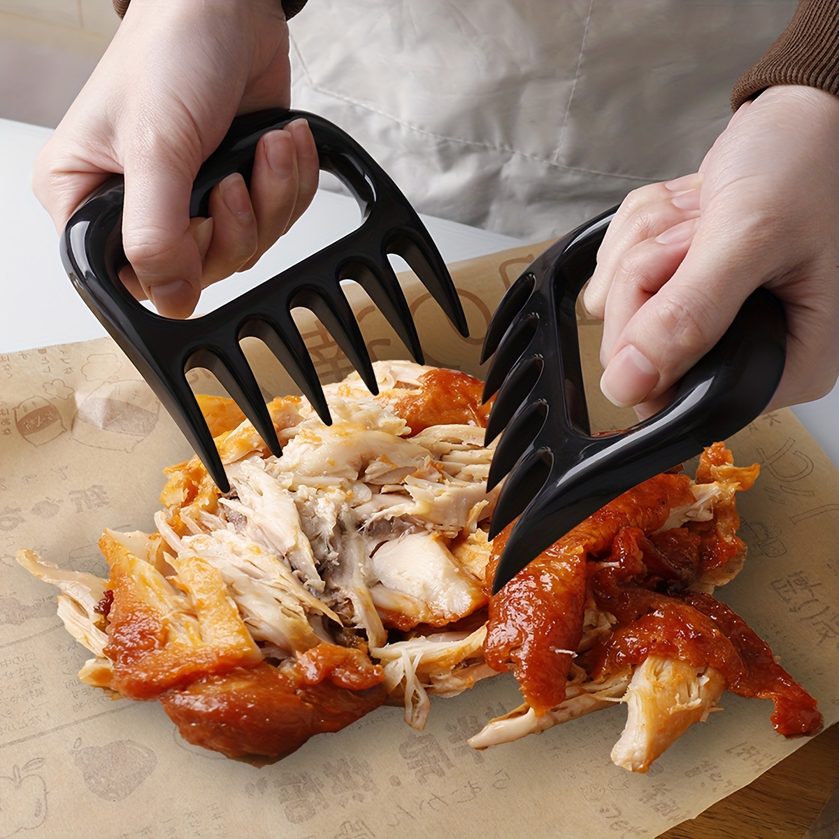 Bbq Claws Original Shredder Barbecue Claws, Easily Lift, Handle, Shred, And  Cut Meats Ultra-sharp Blades And Heat Resistant, Grilling & Barbecue  Utensils - Temu