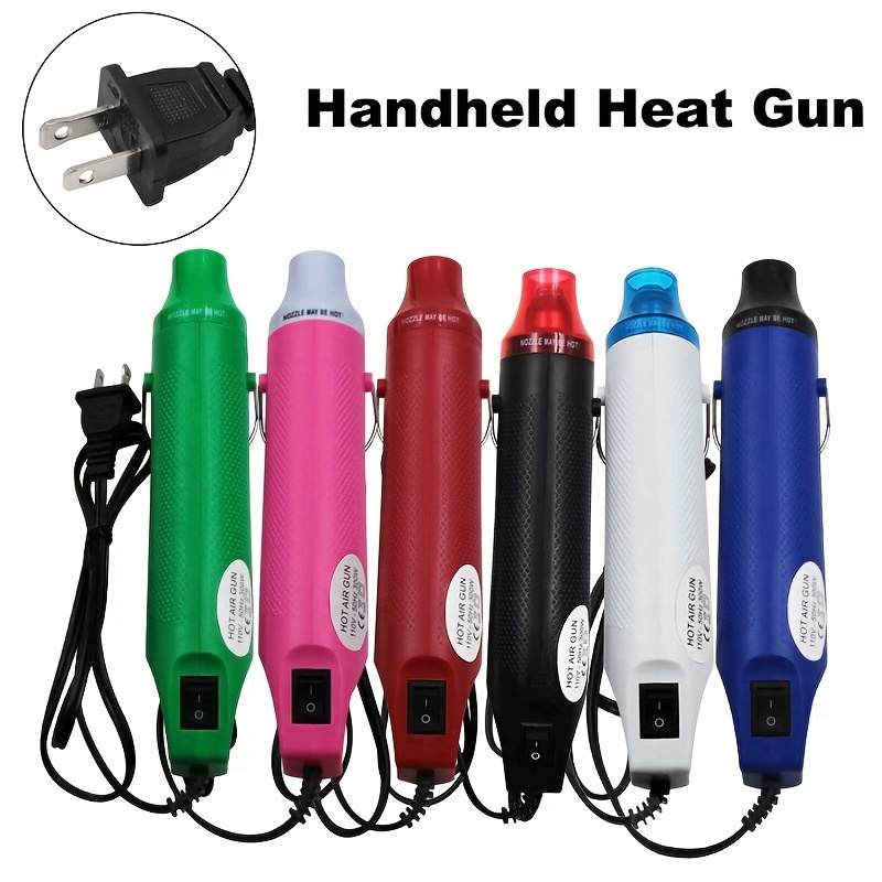 DIDODI Mini Heat Gun 300W Handheld Heat Gun Dual-Temperature 392℉ & 662℉  Hot Air Gun Electric Heating Tools for Removing Epoxy Cup Painting Resin  Air