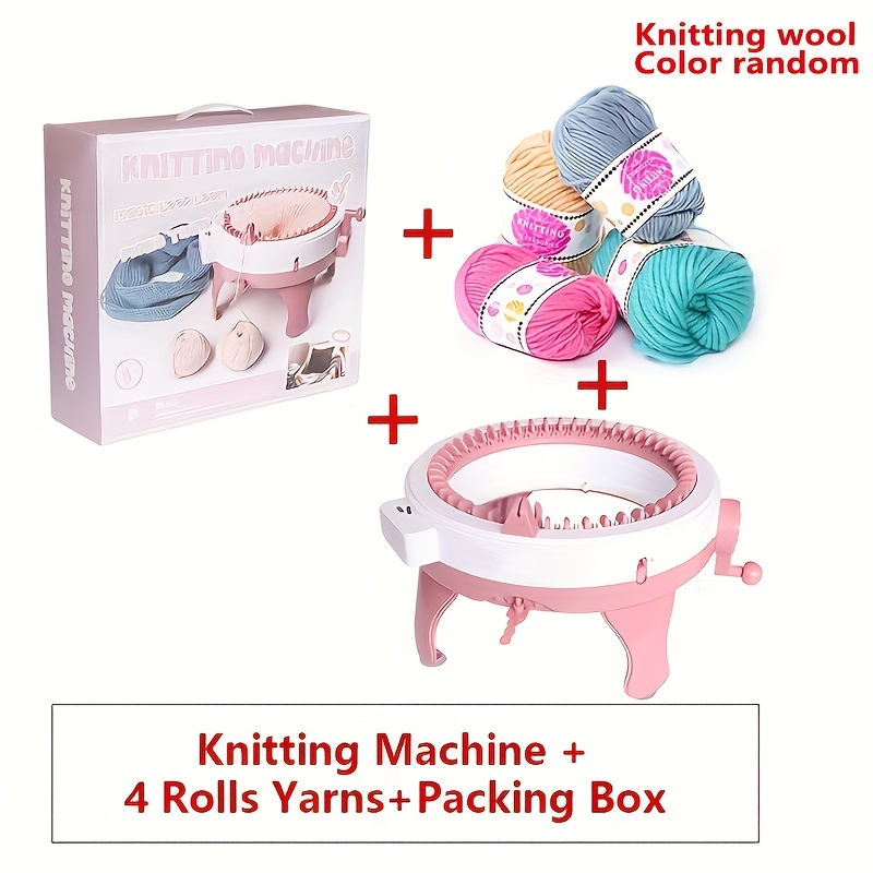 40 Needle Manual Yarn Knitting Machine Scarf Hat Adult - Temu Italy
