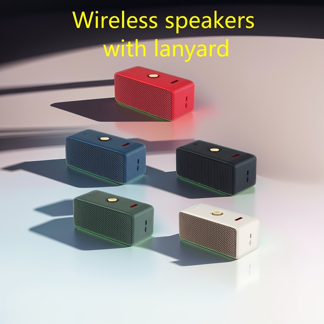 portable wireless speaker waterproof 10w dual speaker easy to control essential for home and outdoor use